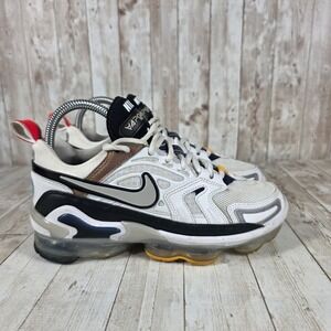 Nike Air VaporMax‎ EVO Womens Shoes DC9113-100 White Gold Teal Size 6